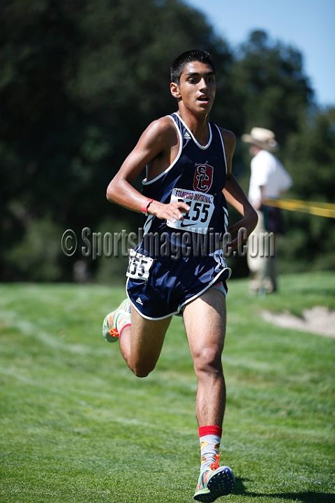 2014StanfordD2Boys-160.JPG - D2 boys race at the Stanford Invitational, September 27, Stanford Golf Course, Stanford, California.